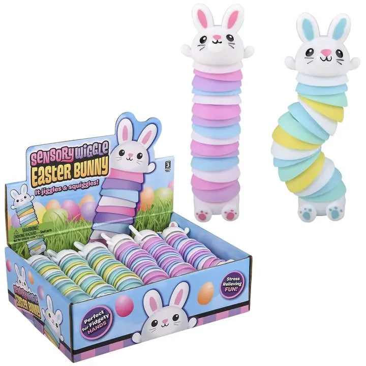 Fidget Sensory Wiggle Easter Bunny 5"