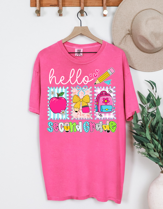 Back To School Hello Graphic Tee