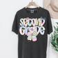 Back To School Pastel letter bow Graphic Tee