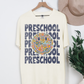 Back To School Floral Smiley Graphic Tee