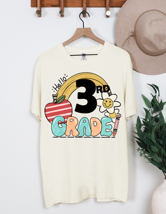 Back To School apple Graphic Tee