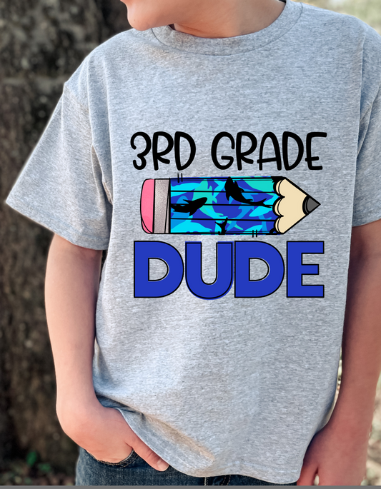 Back To School dude Graphic Tee