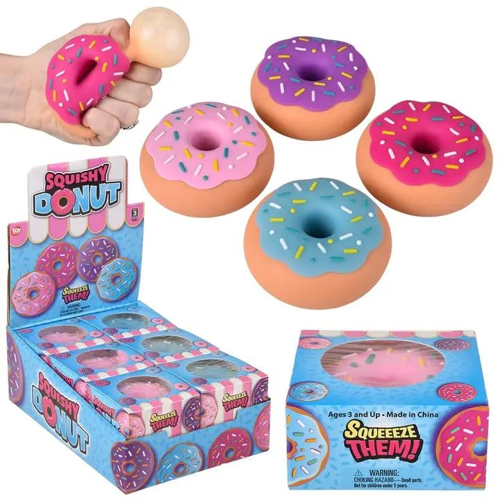 Fidget 2.5" Squish & Stretch Donut