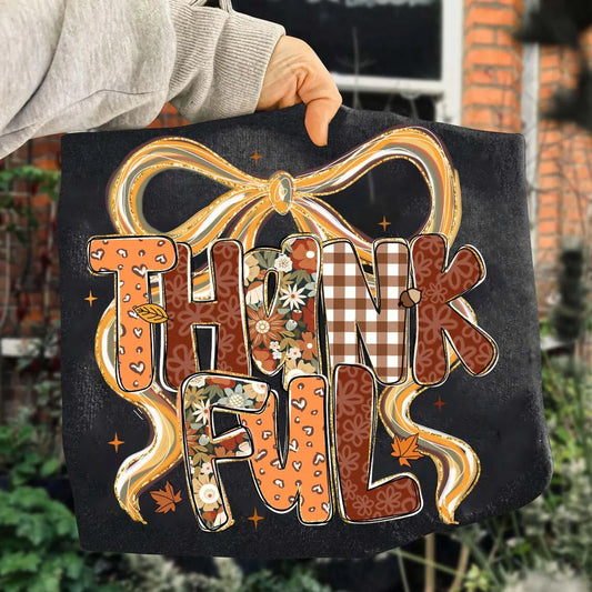 Thankful Bow Graphic Tee