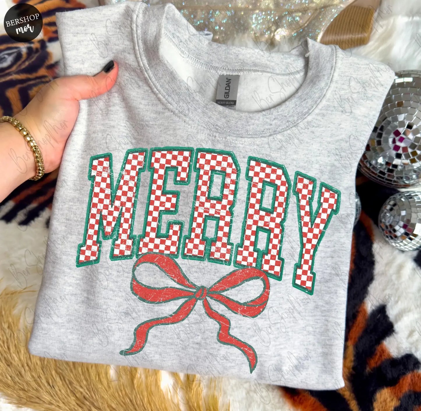 Merry Bow Graphic Tee