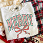 Merry Bow Graphic Tee