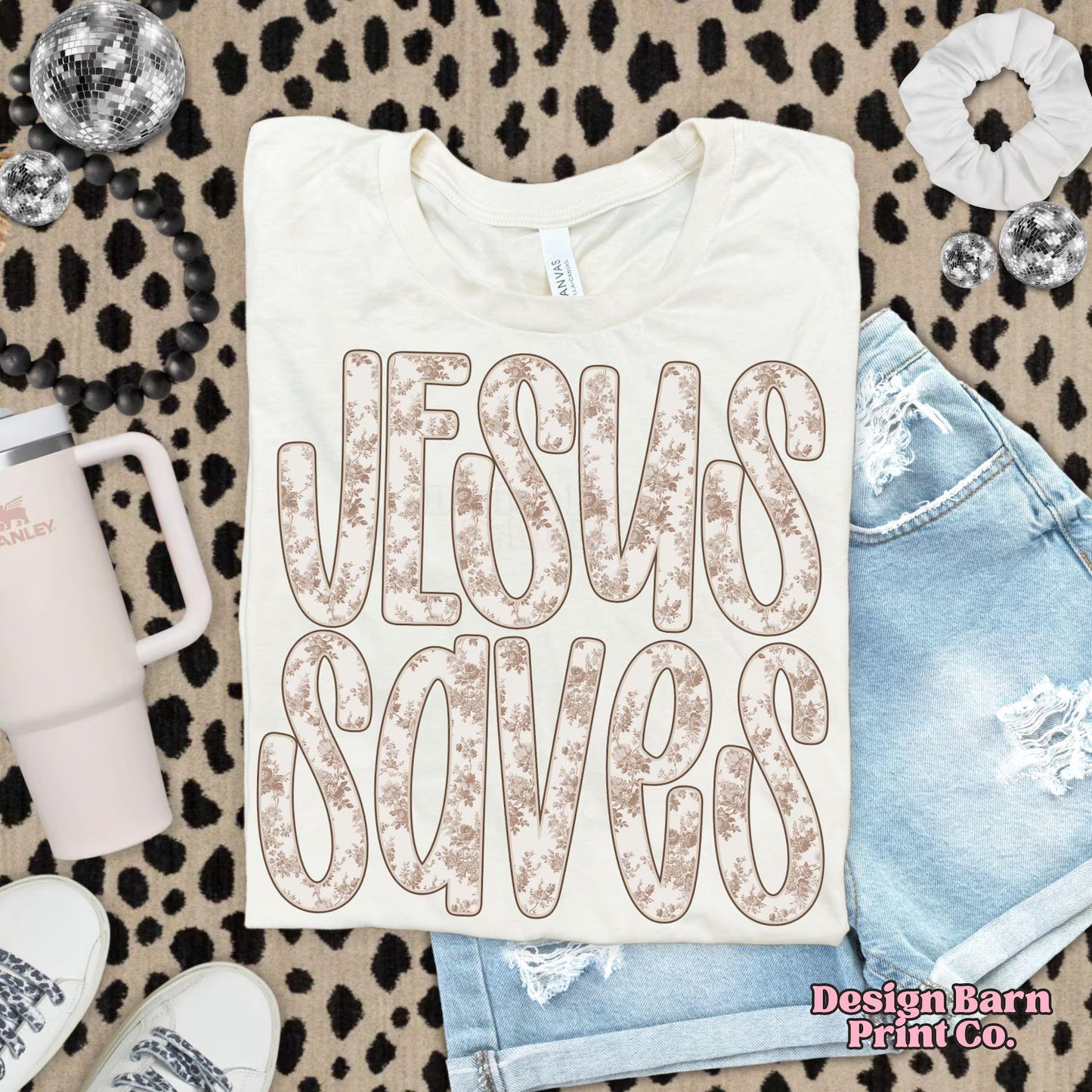 Jesus Saves Graphic Tee