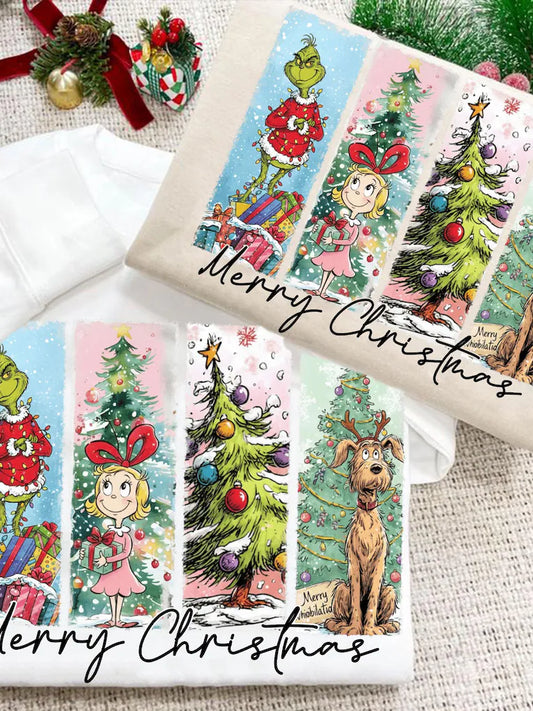 Grinch Merry Christmas Graphic Tee