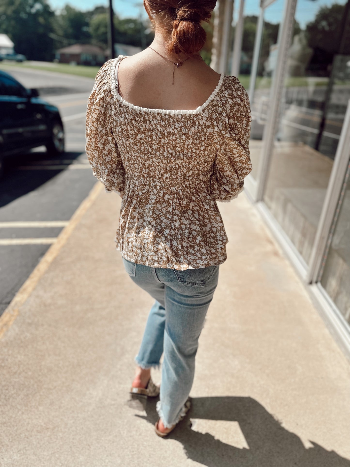 Find Your Way Floral Blouse - 2 Colors