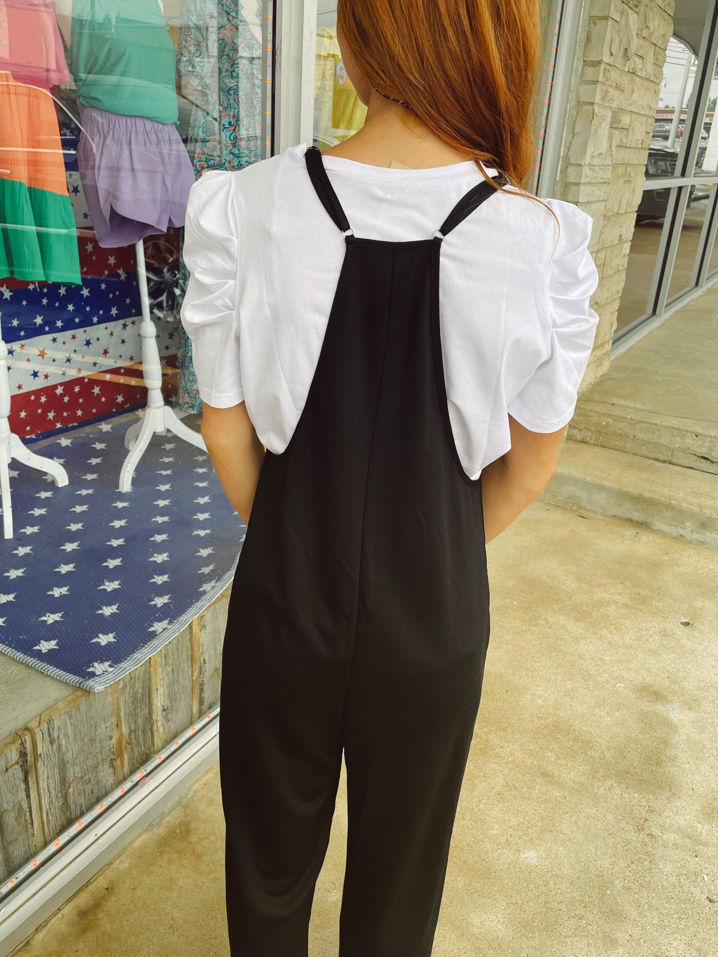 Always Happy Pocketed Jumpsuit